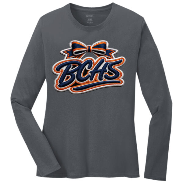  BCBOW10 - Women's Long Sleeve Core Cotton Tee LT Thumbnail