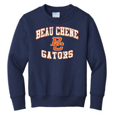 BCSPORT30 - Youth Core Fleece Crewneck Sweatshirt  Thumbnail