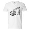Unisex Softstyle® V-Neck T-Shirt Thumbnail