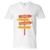 Unisex Softstyle® V-Neck T-Shirt Thumbnail